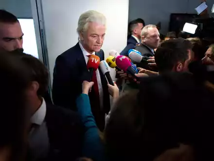 Verlässt die Koalition: Geert Wilders.  - Foto: Peter Dejong/AP/dpa