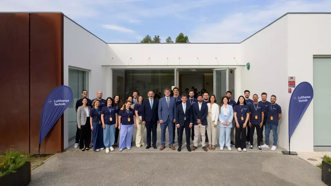 Lufthansa Technik eröffnet Trainingszentrum für neue Mitarbeitende in Portugal - Bild: presseportal.de