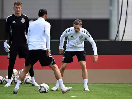 Leon Goretzka ist in der Nationalmannschaft wieder eine Fixgröße.  - Foto: Federico Gambarini/dpa