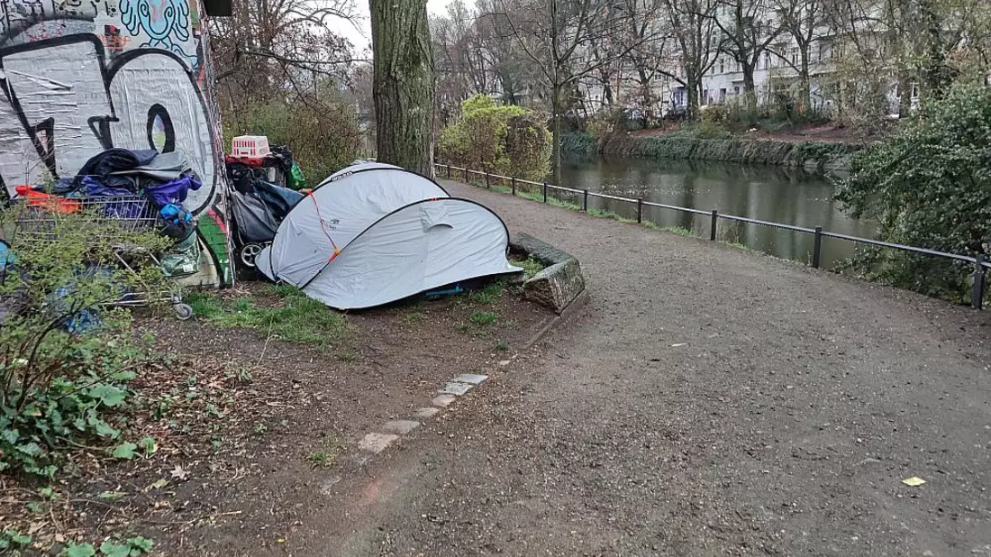 Obdachlose kampieren (Archiv) - Bild: über dts Nachrichtenagentur