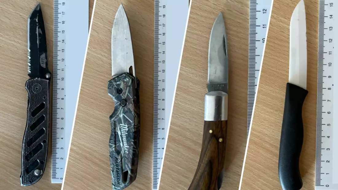 POL-GI: Gießen: Kontrollmaßnahmen Sicheres Gießen - mehrere Messer in Bussen sichergestellt - Bild: presseportal.de