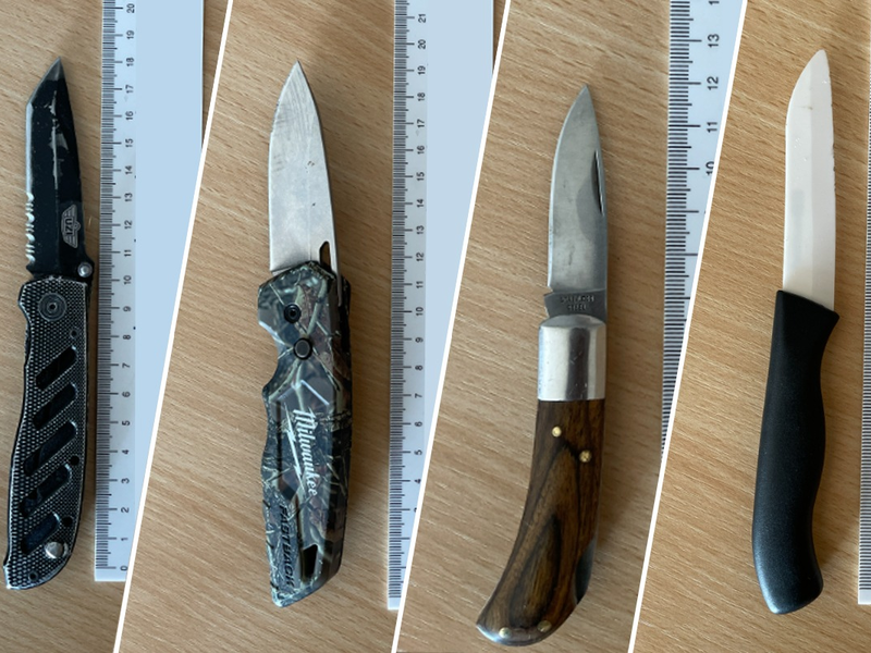 POL-GI: Gießen: Kontrollmaßnahmen Sicheres Gießen - mehrere Messer in Bussen sichergestellt - Foto: presseportal.de