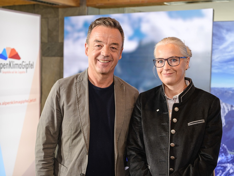 AlpenKlimaGipfel 2025 auf der Zugspitze - Foto: presseportal.de