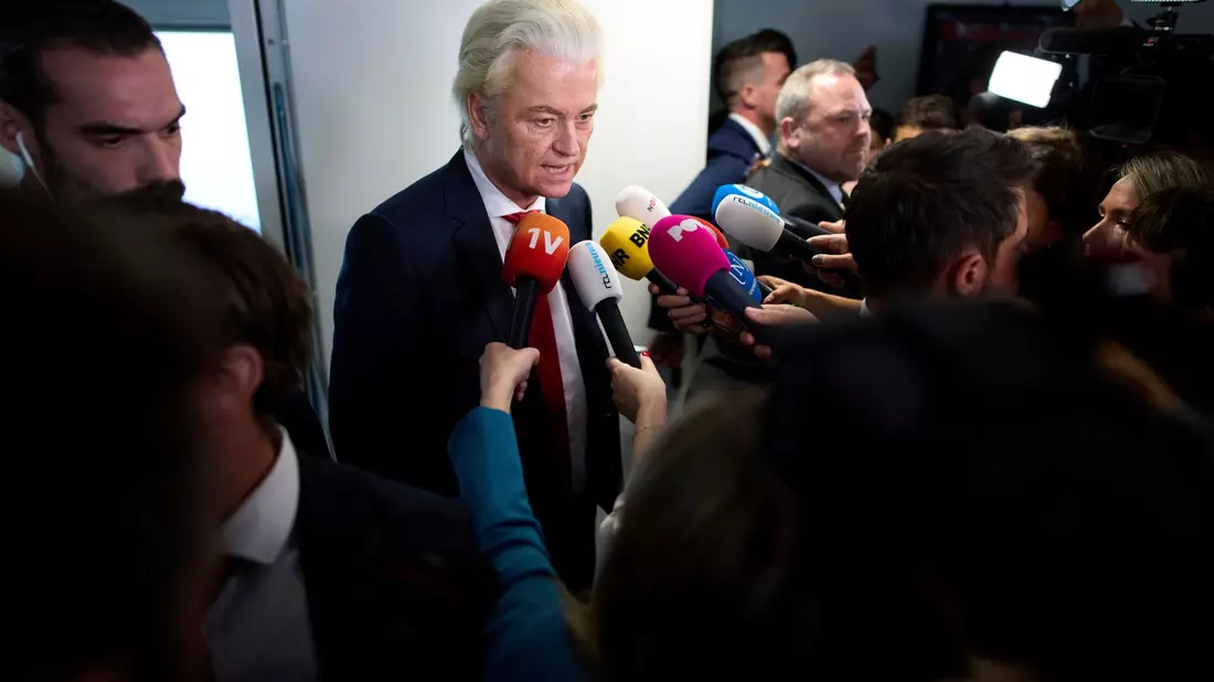 In den Niederlanden stehen nach dem Austritt von Wilders Partei PVV aus der Koalition Neuwahlen an.  - Bild: Peter Dejong/AP/dpa