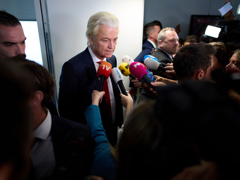 In den Niederlanden stehen nach dem Austritt von Wilders Partei PVV aus der Koalition Neuwahlen an.  - Foto: Peter Dejong/AP/dpa