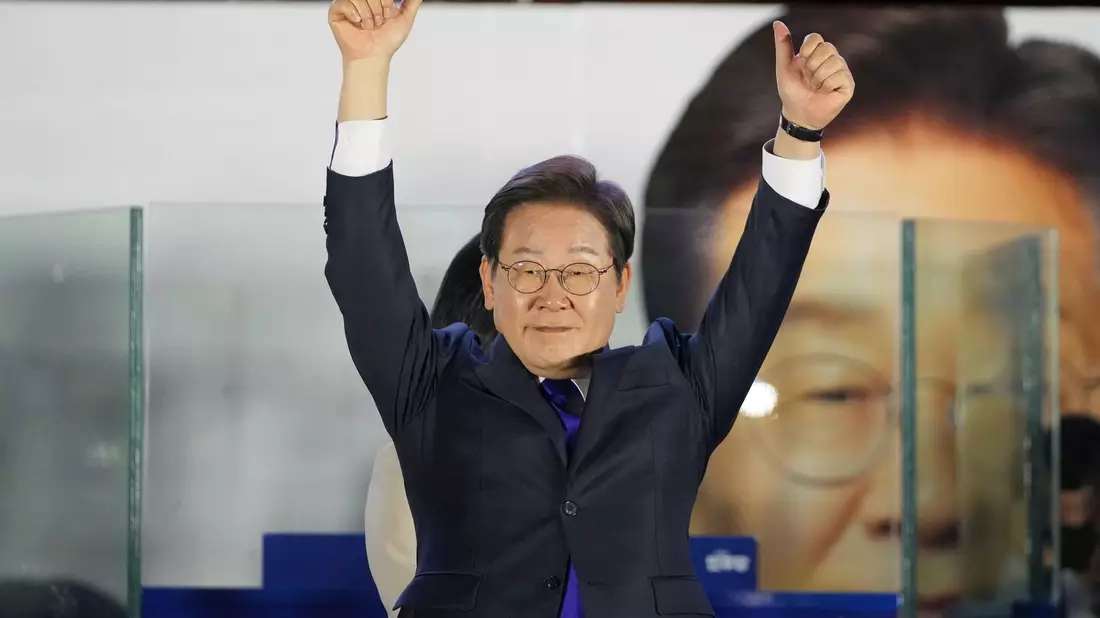 Die Südkoreaner haben nach einer mehrmonatigen Staatskrise über ein neues Staatsoberhaupt entschieden. - Bild: Lee Jin-man/AP/dpa
