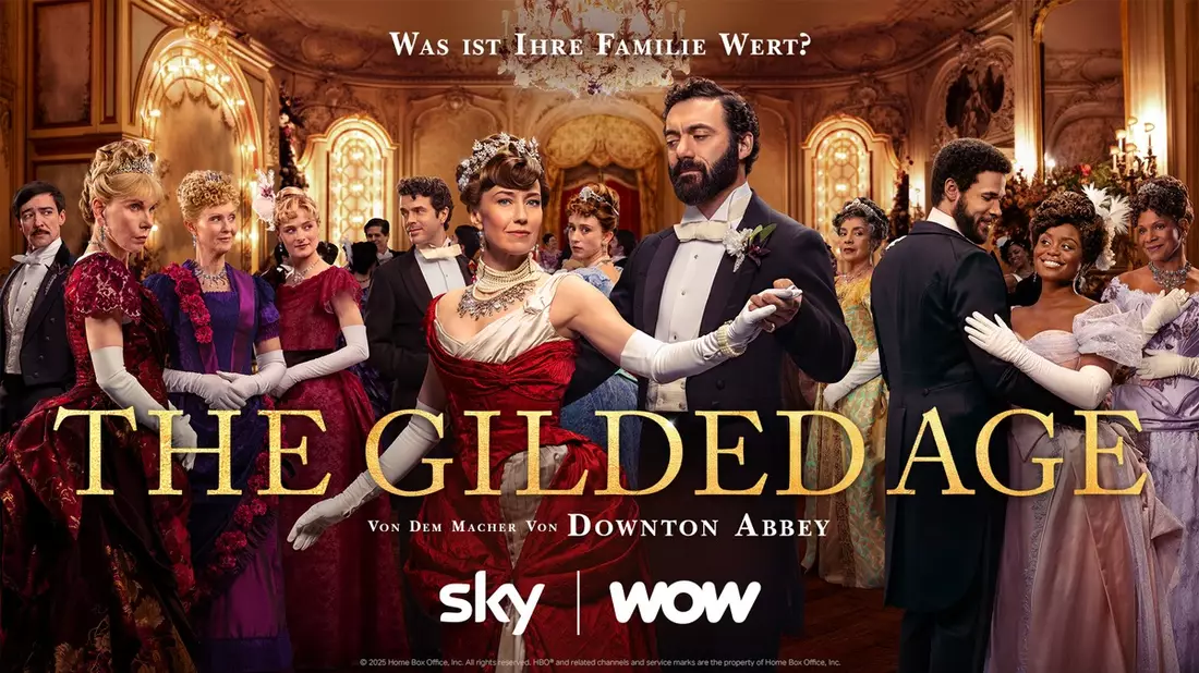 Trailer von The Gilded Age veröffentlicht: Staffel 3 startet am 23. Juni auf Sky und WOW - Bild: presseportal.de