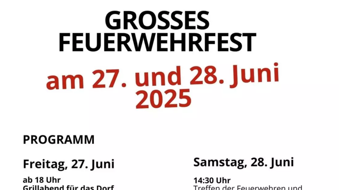 FW-WRN: Löschgruppe Langern feiert 105-jähriges Bestehen - Bild: presseportal.de