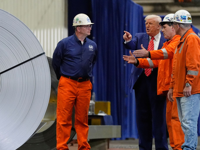 US-Präsident Donald Trump setzt auf Zölle als handelspolitisches Druckinstrument. (Archivbild) - Foto: Julia Demaree Nikhinson/AP/dpa