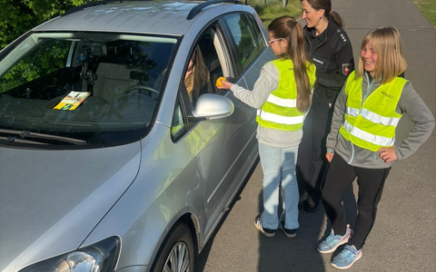 POL-CUX: Verkehrssicherheitsaktion sicher mobil leben - Kinder im Blick in der Polizeiinspektion Cuxhaven (Fotos im Anhang) - Foto: presseportal.de