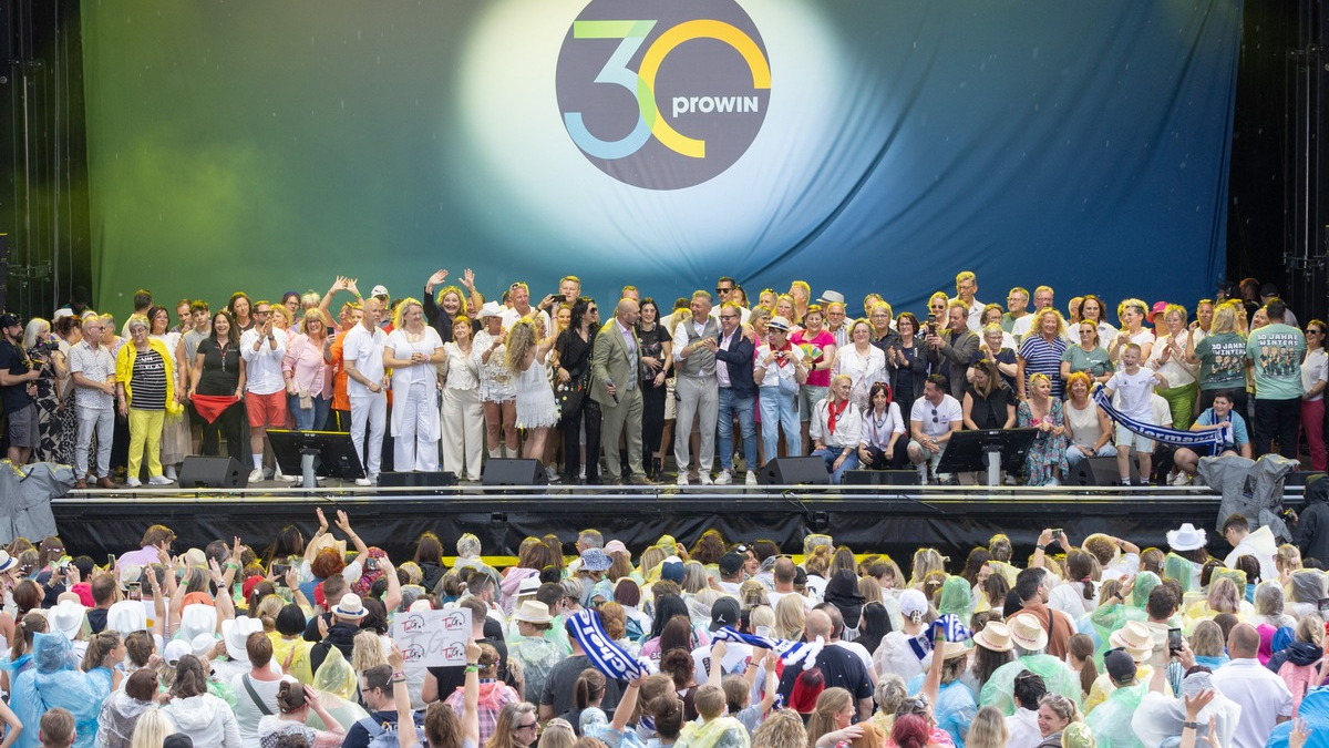 30 Jahre proWIN - Großes Jubiläumsfest am Bostalsee feiert Erfolg und gemeinschaftliches Engagement - Foto: presseportal.de