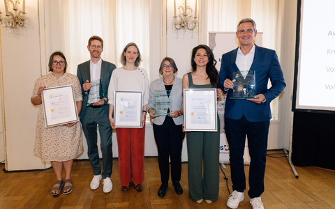 vhs Frankfurt am Main, vhs Reutlingen und kvhs Potsdam-Mittelmark erhalten Rita-Süssmuth-Preis für Stärkung von Demokratie durch internationale Zusammenarbeit in der Erwachsenenbildung - Foto: presseportal.de