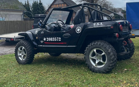 POL-H: Zeugenaufruf: Unbekannte Täter stehlen auffälligen Strandbuggy in Barsinghausen - Wer kann Hinweise geben? - Foto: presseportal.de