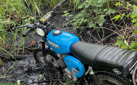 POL-HRO: Polizei in Boizenburg stellt flüchtenden Mopedfahrer nach Verfolgung mit einem Fahrrad - Foto: presseportal.de