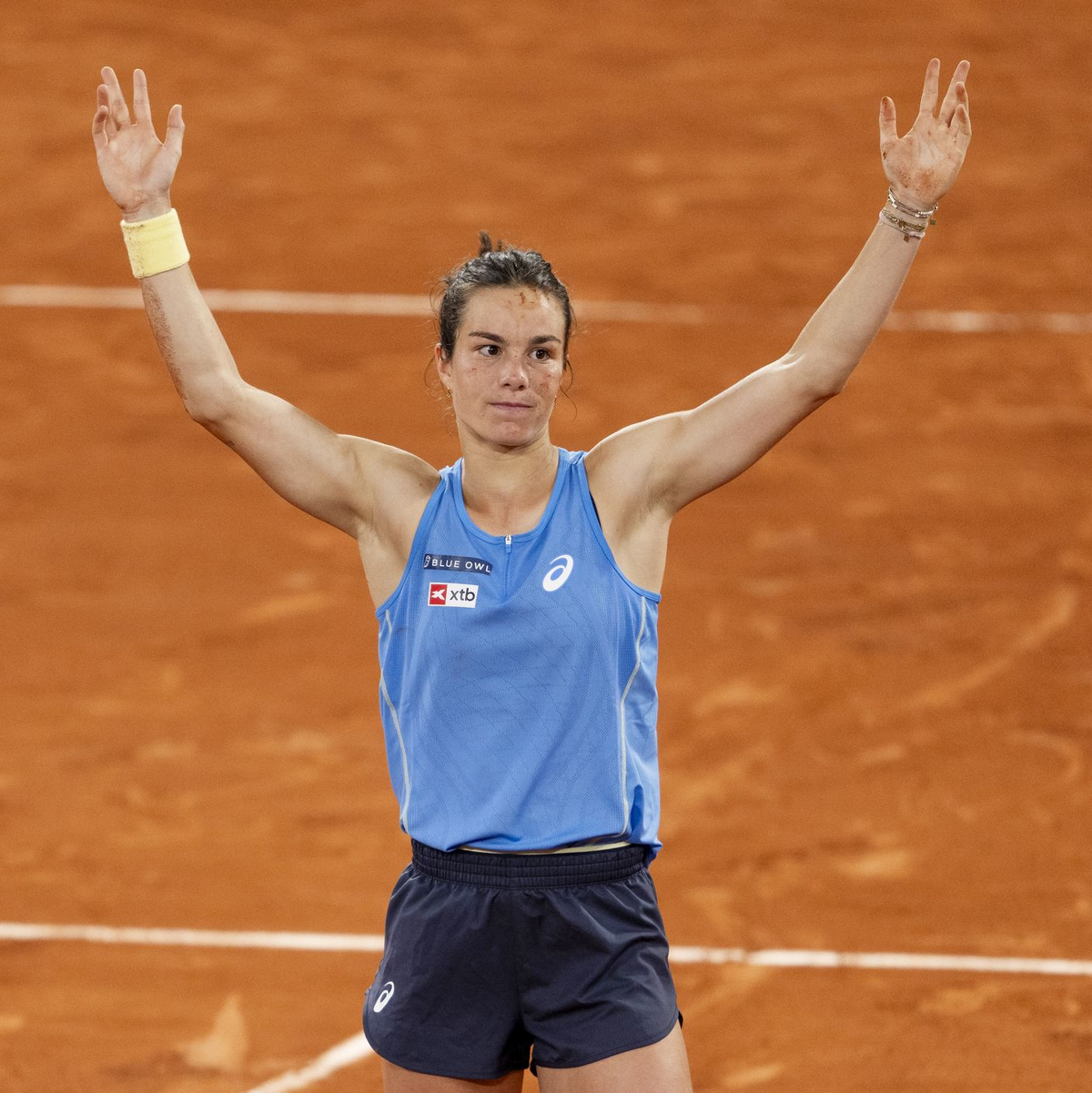 Kaum zu fassen: Lois Boisson steht bei den French Open im Halbfinale. - Foto: Jon Buckle/PA Wire/dpa