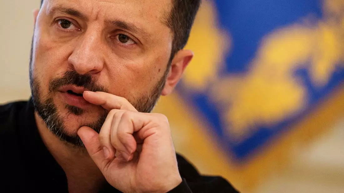 Präsident Selenskyj hat einen neuen Generalstaatsanwalt in der Ukraine ernannt. (Archivbild) - Bild: Evgeniy Maloletka/AP/dpa