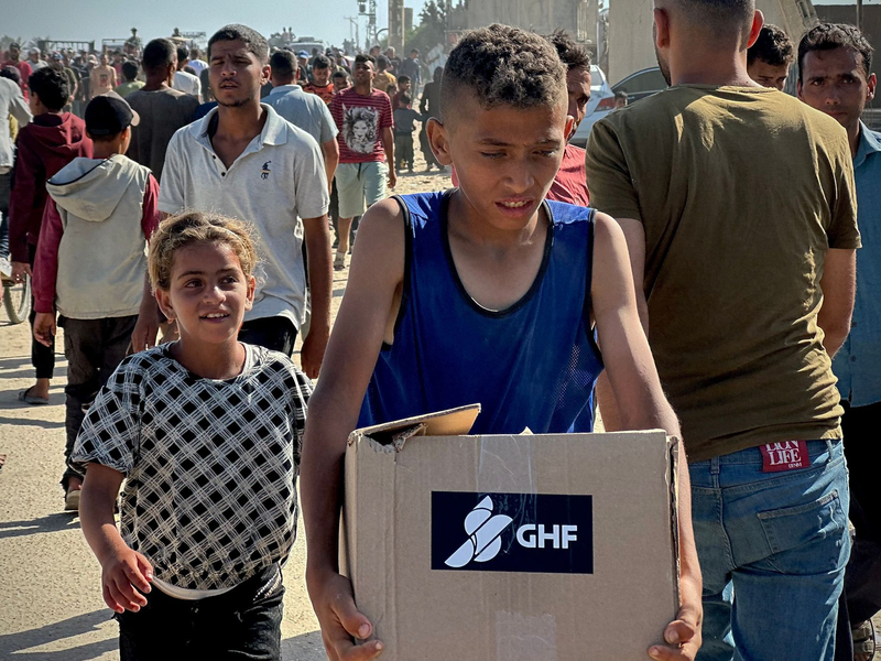 Erst vor rund zwei Wochen hatte Israel die Blockade der Hilfslieferungen in den Gazastreifen gelockert - die Verteilung übernahm die Stiftung GHF. (Archivbild) - Foto: Moaz Abu Taha/APA Images via ZUMA Press Wire/dpa
