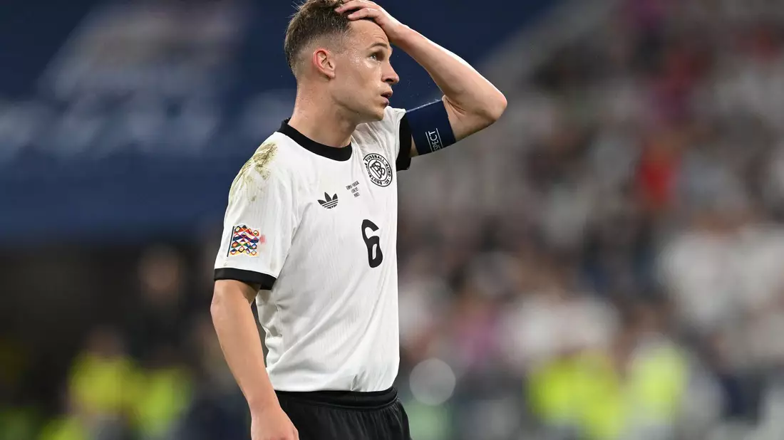 Frust statt Finale: Joshua Kimmich.  - Bild: Sven Hoppe/dpa