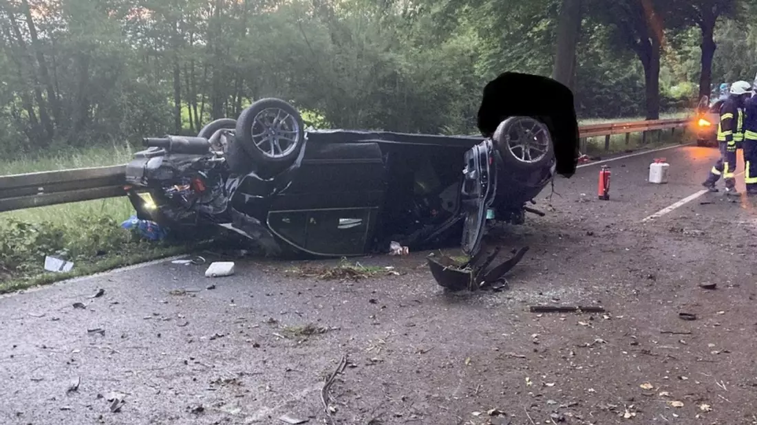 POL-OH: Alleinunfall mit verletzter Person und Verdacht auf Betäubungsmitteleinfluss - Bild: presseportal.de