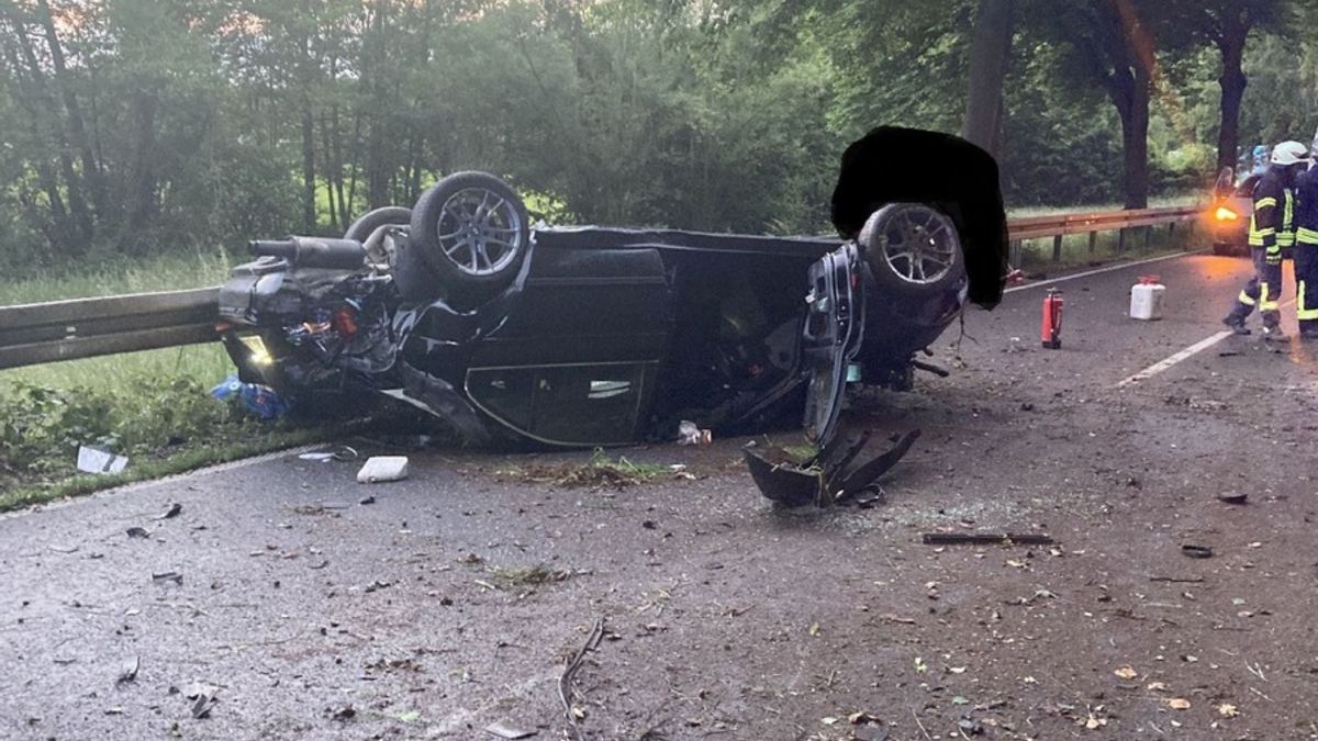 POL-OH: Alleinunfall mit verletzter Person und Verdacht auf Betäubungsmitteleinfluss - Foto: presseportal.de