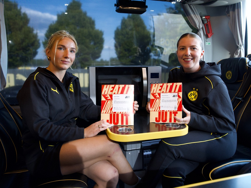 JUIT wird Partner der BVB-Frauen / Gesunde Ernährung für starke Leistung - auf und neben dem Platz - Foto: presseportal.de