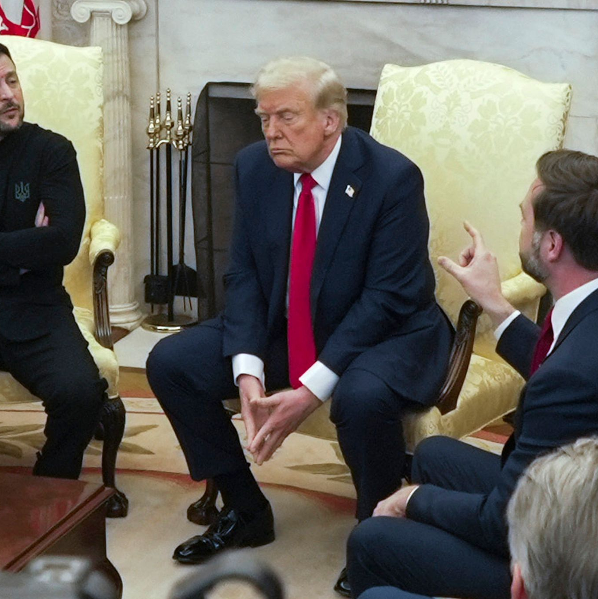 In den vergangenen Monaten setzte Trump mehreren Gästen im Oval Office heftig zu - allen voran dem ukrainischen Präsidenten Wolodymyr Selenskyj. (Archivbild) - Foto: Mystyslav Chernov/AP/dpa