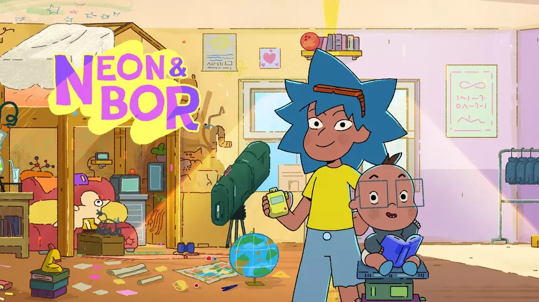 Neon & Bor ab 9. Juni 2025 bei KiKA / Animationsserien-Premiere von Marc-Uwe Kling - Bild: presseportal.de