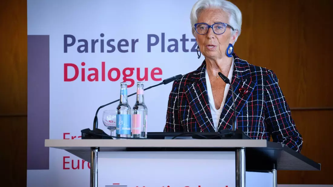 Christine Lagarde: Europas oberste Währungshüterin sieht auch Chancen für Europa im Zollstreit (Archivbild) - Bild: Bernd von Jutrczenka/dpa