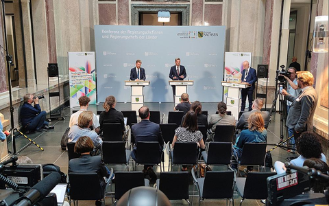 Michael Kretschmer und Olaf Lies am 05.06.2025 - Foto: über dts Nachrichtenagentur