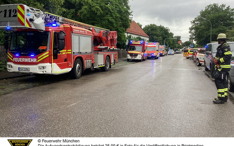 FW-M: 17 Verletzte in Schule durch Reizgas (Allach) - Foto: presseportal.de