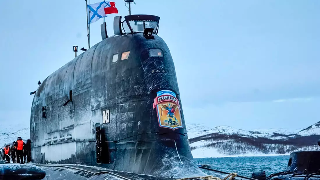 Pistorius zufolge müsste die U-Boot-Abwehr angesichts internationaler Bedrohungen verbessert werden. (Archivbild) - Bild: Uncredited/Russian Defense Ministry Press Service/AP/dpa