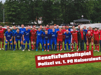 POL-PPWP: Kicken für den guten Zweck - Foto: presseportal.de