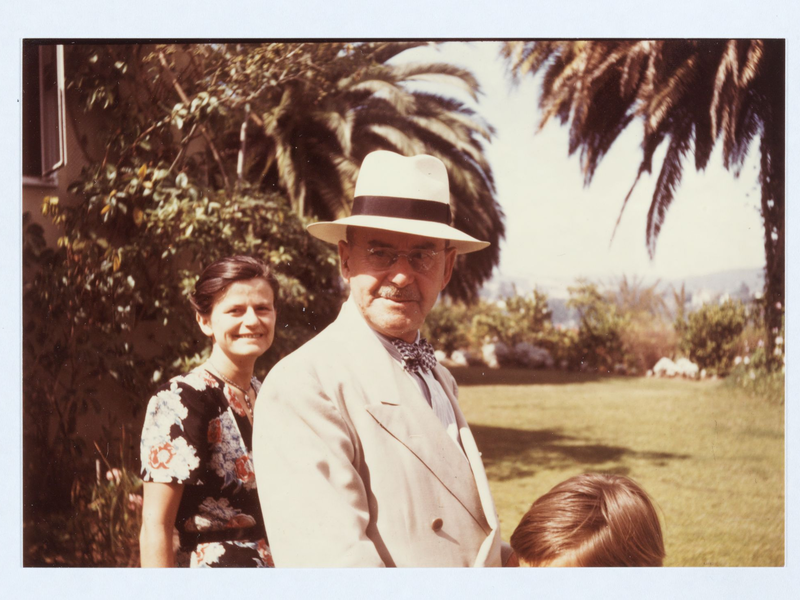 Thomas Mann begrüßte seinen Bruder Heinrich in New York. Er kam aus dem besetzten Frankreich. (Archivbild) - Foto: ---/ETH-Bibliothek Zürich, Thomas-Mann-Archiv/dpa