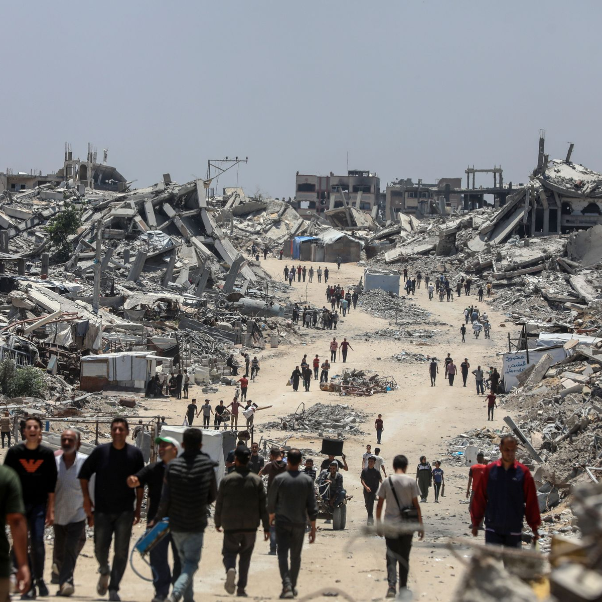 Experten warnten schon früh vor anarchischen Verhältnissen in Gaza. (Archivbild) - Foto: Rizek Abdeljawad/XinHua/dpa