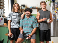 Neue Helden: Die RTL+-Comedyserie «Softies». - Foto: Christoph Assmann/RTL/dpa