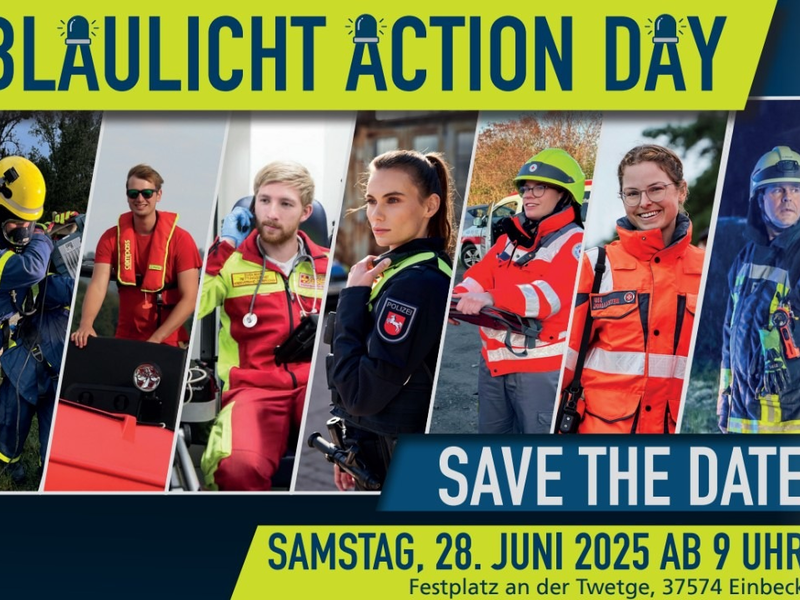 POL-NOM: Verpasse es nicht! Blaulicht-Action-Day am 28. Juni in Einbeck - Dein Platz wartet! - Foto: presseportal.de
