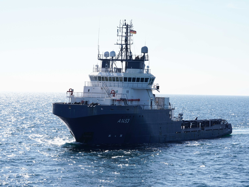 Rügen auf dem Weg in den Einsatz NATO-Unterstützung in der Ägäis - Foto: presseportal.de