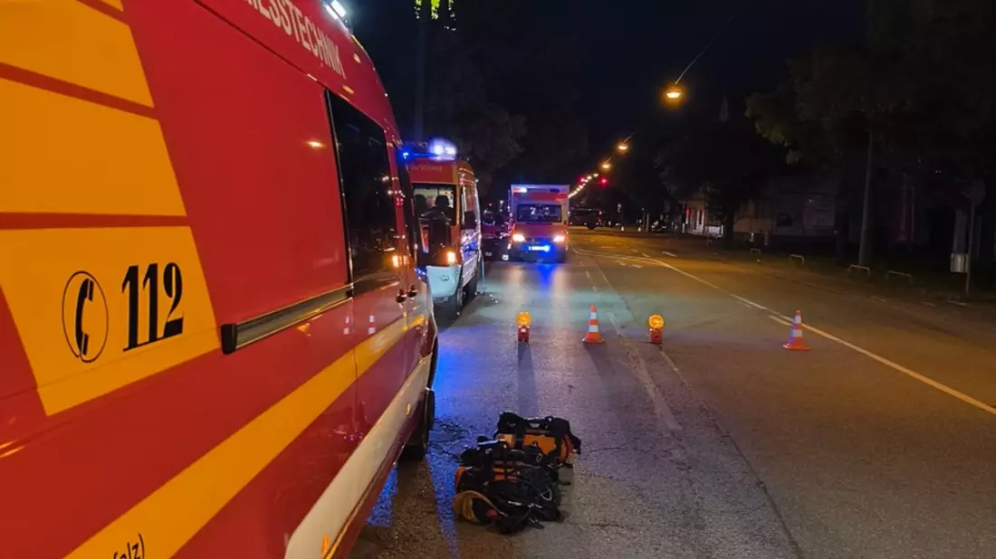 FW Frankenthal: Gasgeruch im Keller - mehrere Wohnungen evakuiert - Bild: presseportal.de