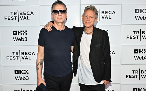 Auf dem Tribeca Festival in New York hat «Depeche Mode» im Abspann ihres Konzertfilms ein bisher unveröffentlichtes Lied abgespielt. - Foto: Evan Agostini/Invision via AP/dpa Auf dem Tribeca Festival in New York hat «Depeche Mode» im Abspann ihres Konzertfilms ein bisher unveröffentlichtes Lied abgespielt. - Foto: Evan Agostini/Invision via AP/dpa