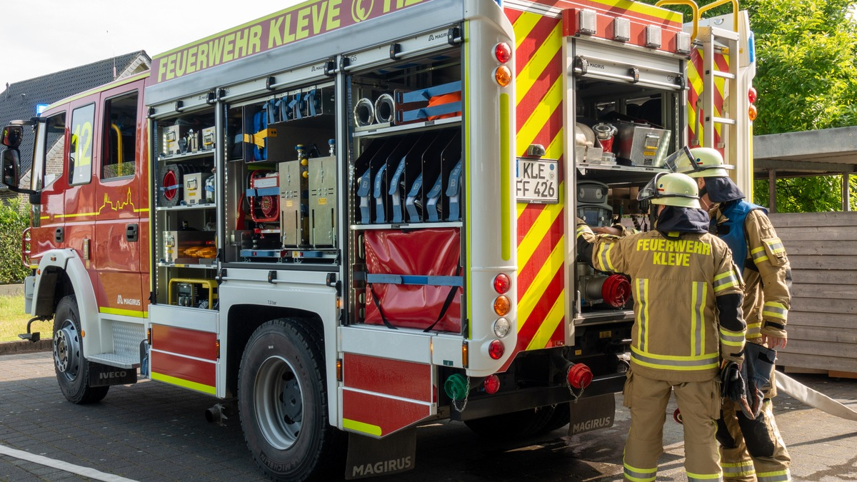 FW-KLE: Gemeinschaftsübung im Seniorenheim Griethausen - Foto: presseportal.de