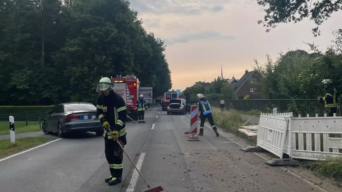 FW-Schermbeck: Unfall auf der Dorstener Straße - Bild: presseportal.de
