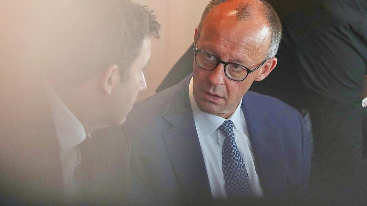 Lars Klingbeil und Friedrich Merz am 04.06.2025 - Foto: über dts Nachrichtenagentur