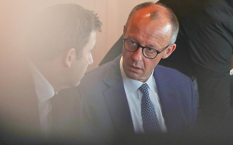 Lars Klingbeil und Friedrich Merz am 04.06.2025 - Foto: über dts Nachrichtenagentur