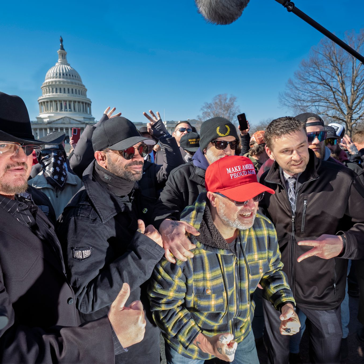 Mit ihrem Sturm aufs Kapitol griffen die Trump-Anhänger auch ein Symbol der US-Demokratie an. (Archivbild) - Foto: J. Scott Applewhite/AP/dpa