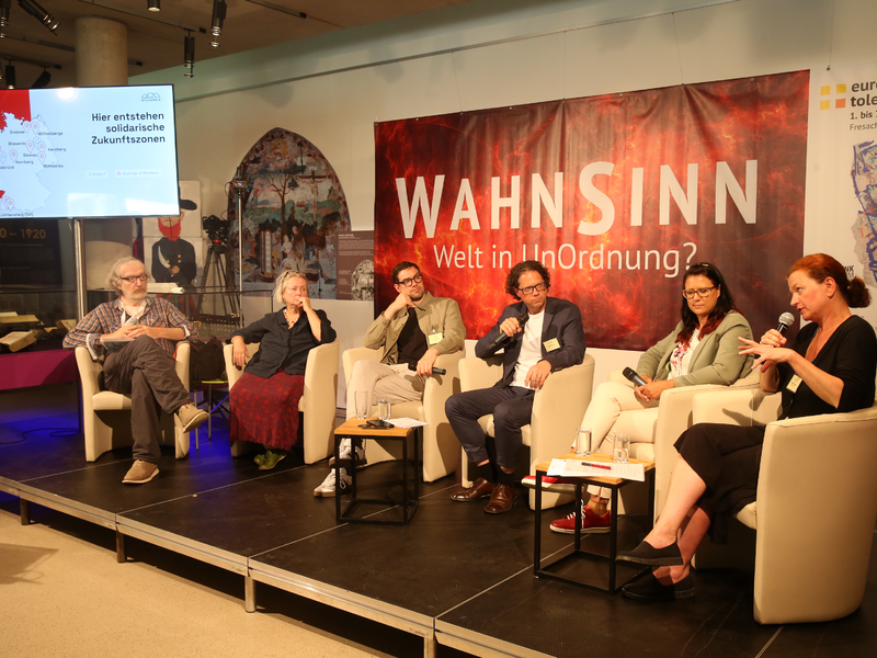 Toleranzgespräche Podium Fresach - Foto: Fotodienst / Gerhard Kampitsch über pressetext.de