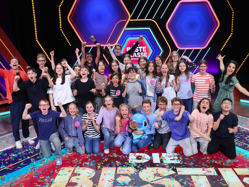 Die 7d der Leibnizschule aus Wiesbaden ist Die beste Klasse Deutschlands / Superfinale mit prominenten Gästen bildete den Höhepunkt der Frühjahrsstaffel 2025 - Foto: presseportal.de