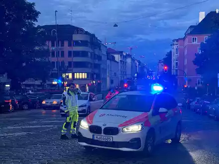An der Theresienwiese schoss die Polizei auf die Frau.  - Foto: - Paul/Vifogra/dpa