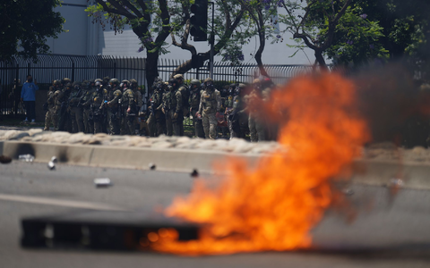 Umstrittener Schritt: US-Präsident Trump schickt die Nationalgarde, um die Lage unter Kontrolle zu bringen.  - Foto: Eric Thayer/AP/dpa