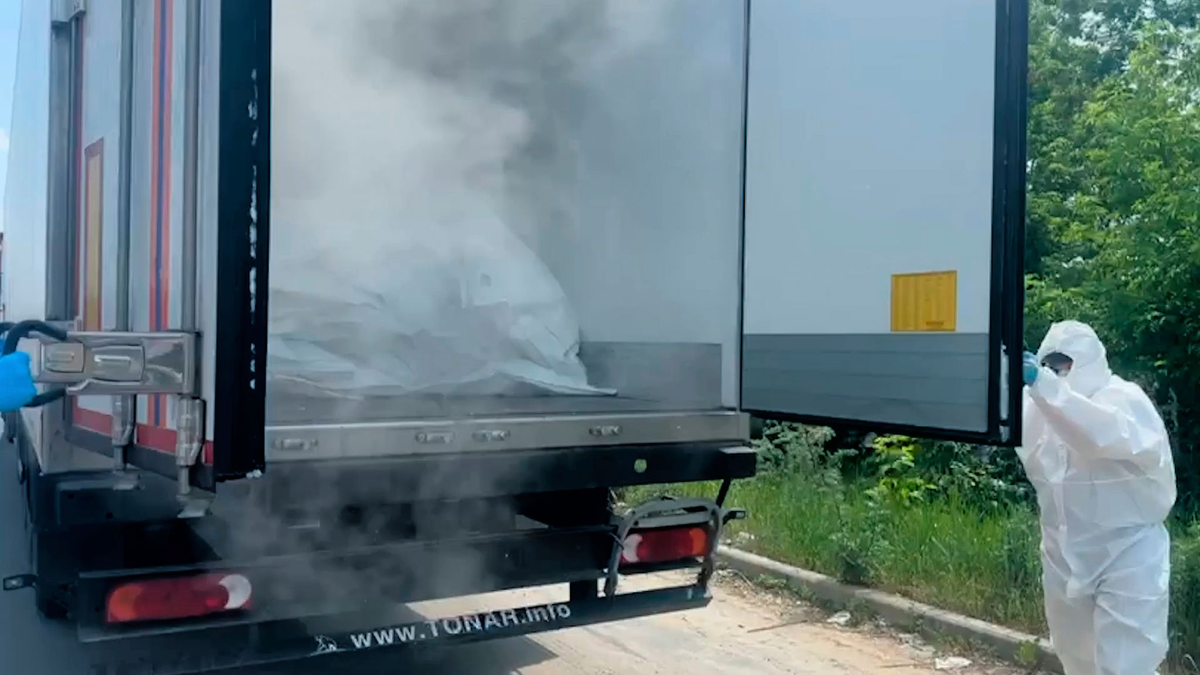 Russland fordert von der Ukraine die Abnahme von Tausenden Leichen gefallener Soldaten. - Foto: ---/Russian Defense Ministry Press Service/AP/dpa