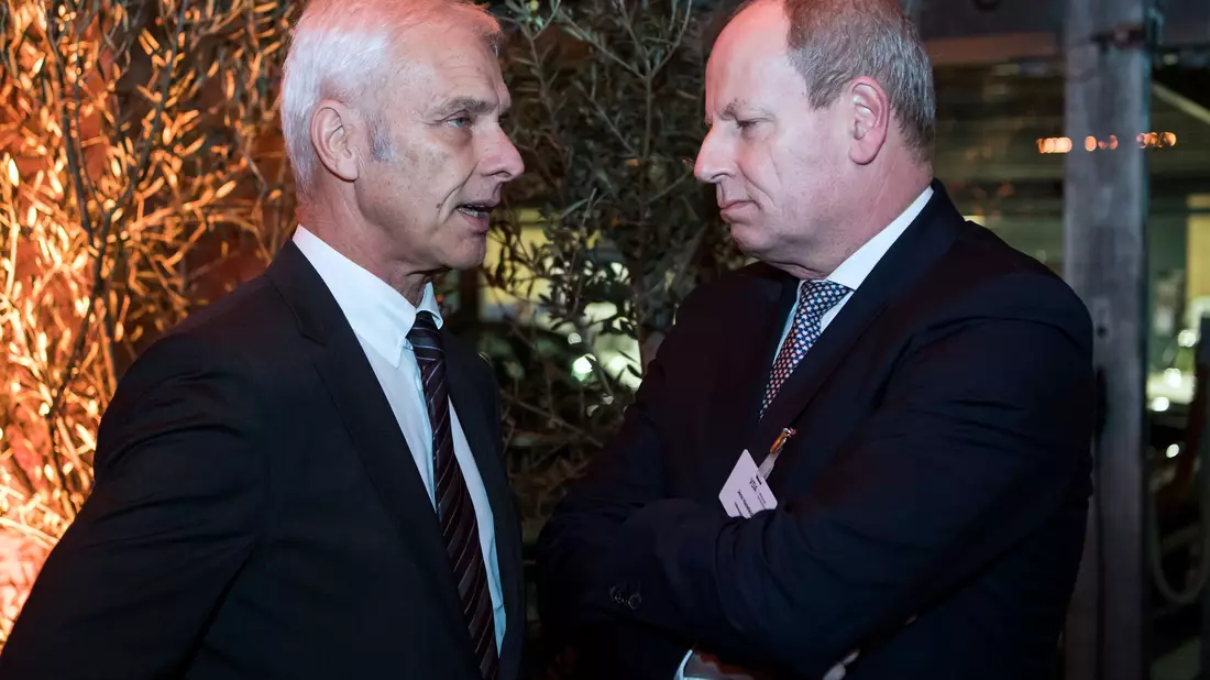 Jens Hanefeld (rechts) wird neuer deutscher Botschafter in den USA - Bild: Bernd von Jutrczenka/dpa